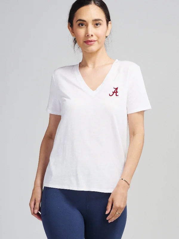 NOLA V-Neck T-Shirt - Alabama