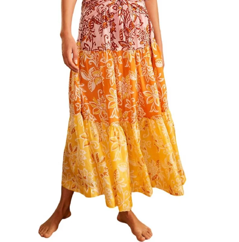 Lucca Skirt In Elio