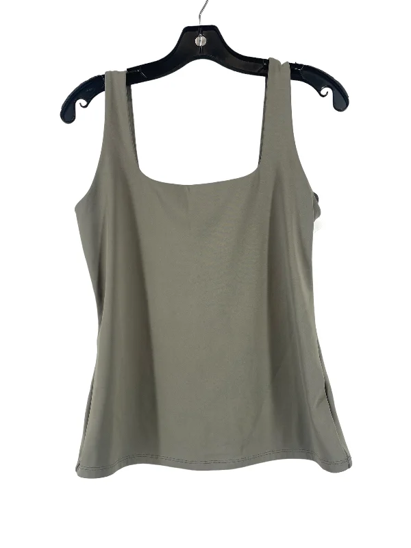 Top Sleeveless By Express In Grey, Size: M