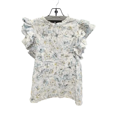 Top Sleeveless By HAPPY NATURE In Floral Print, Size: M