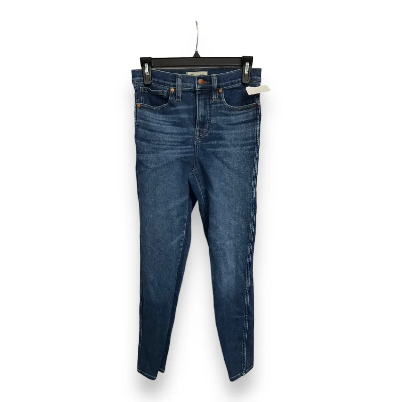 Jeans Straight By Madewell In Blue Denim, Size: 2