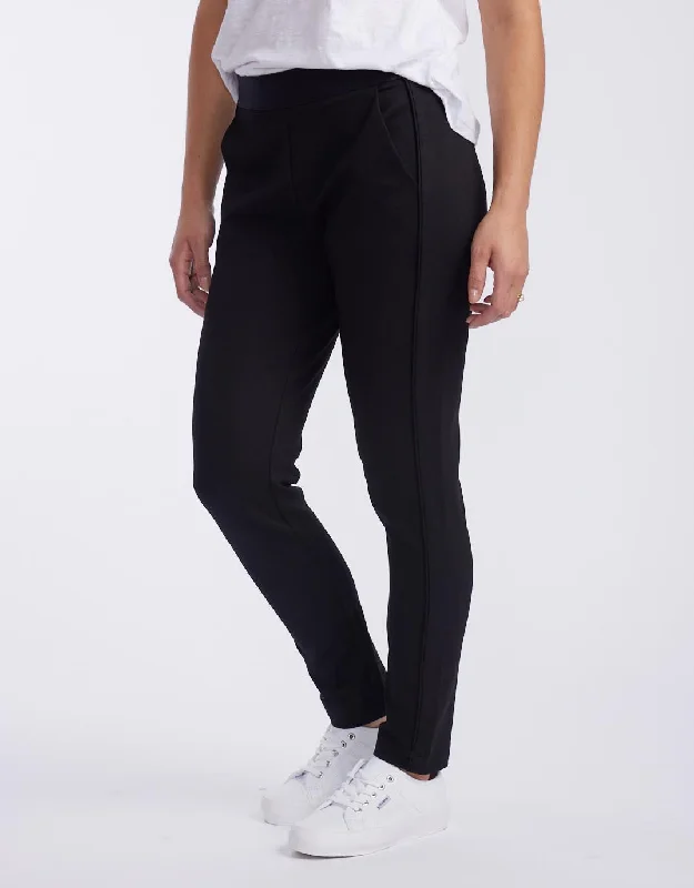 Signature Ponti Pant - Black on Black