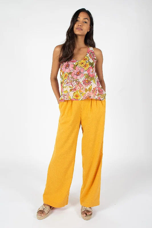 Stolen Summer Betty Trousers in Mustard