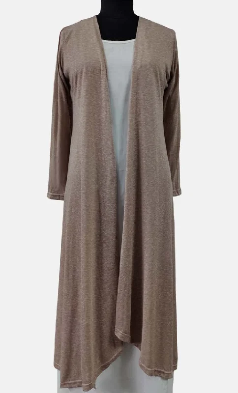 Modest Solid Shrug-Camel