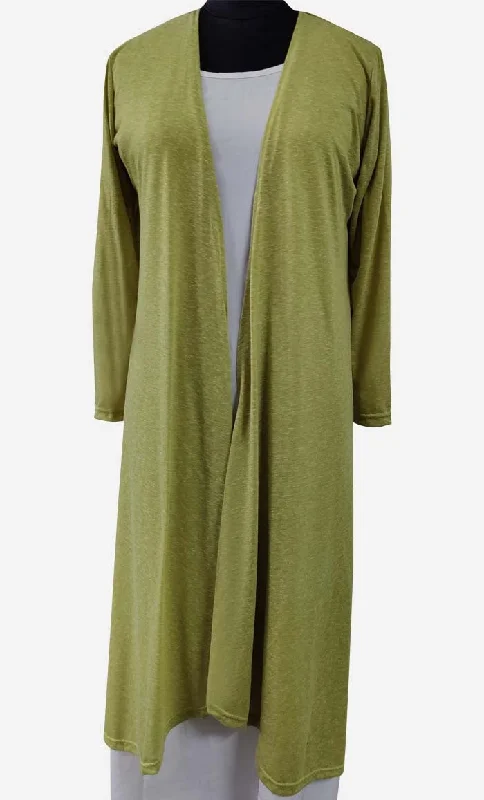 Grass Green Modest Solid Shrug