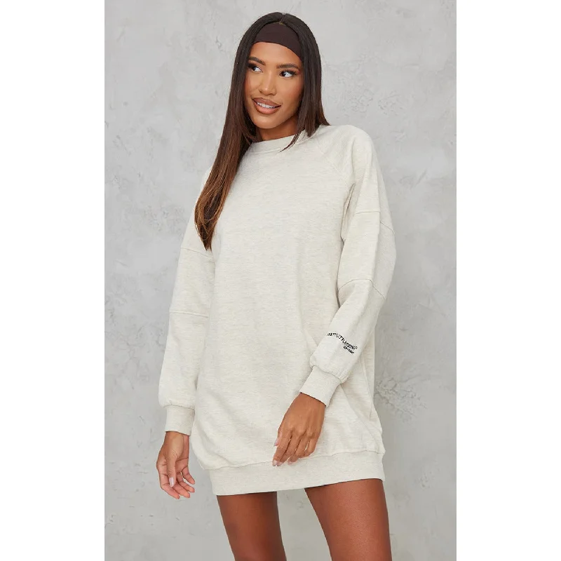 PTL Long Oversized Grey Sweatshirt