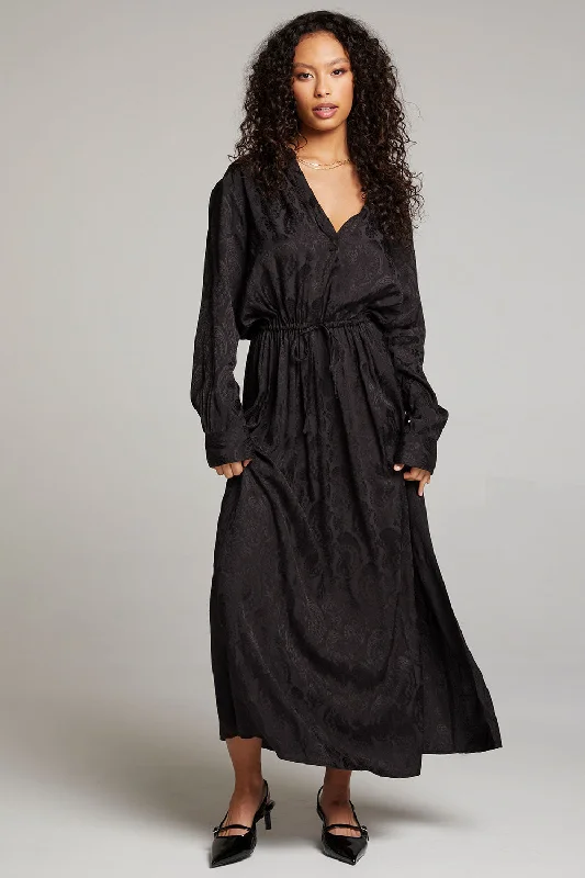 Denverr Licorice Maxi Dress