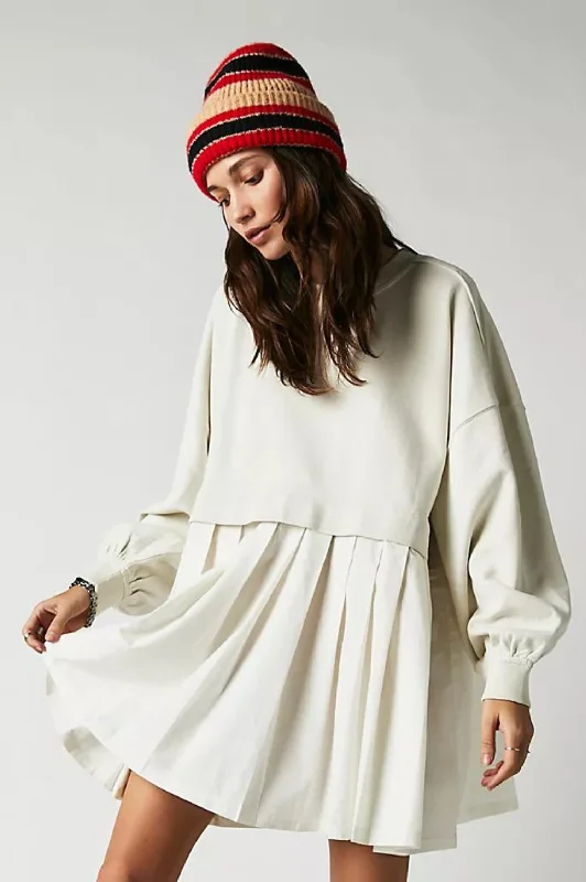 Eleanor Sweatshirt Mini Dress