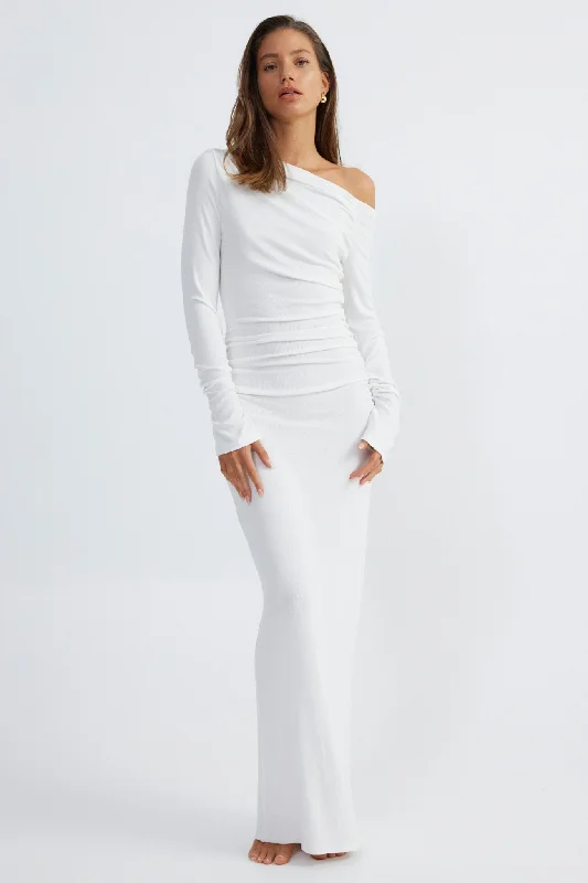 Reyna Maxi Dress - White