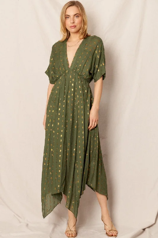 Sofia Maxi Dress - Green