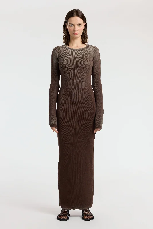 Verona Crewneck Maxi Dress