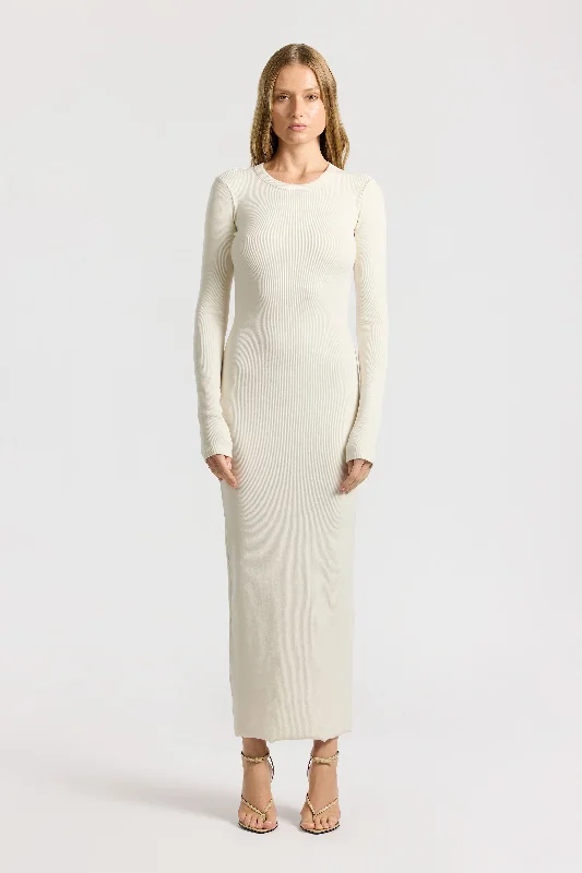 Verona Crewneck Maxi Dress