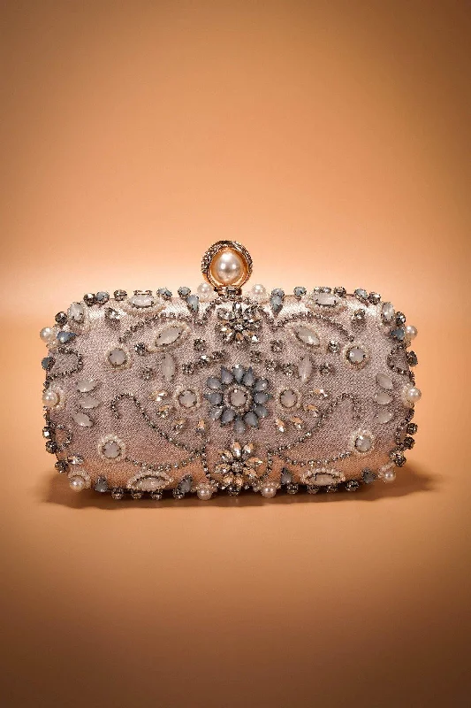 Wedding Multi Rhinestones Evening Party Clutch Bag